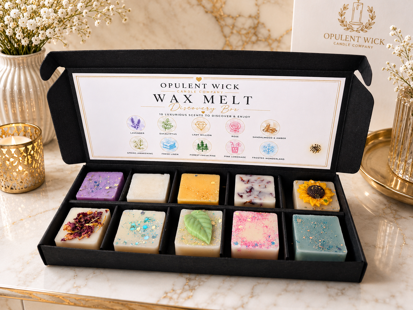 Wax melt discovery box