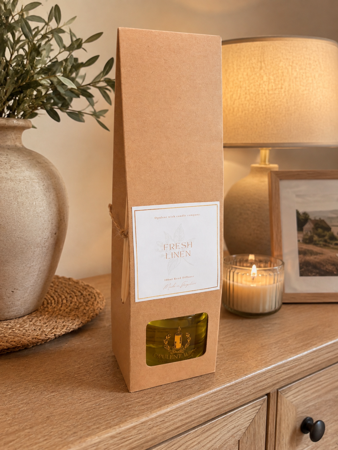 Opulent Wick luxury Reed Diffusers