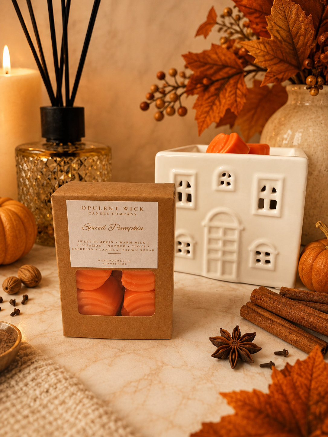 Wax melts - Spiced Pumpkin