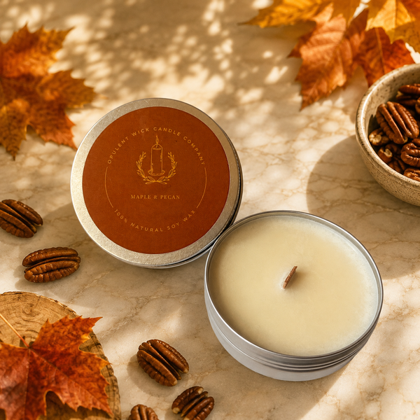 Autumn mini candles - Maple & Pecan